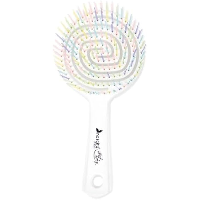 Nascita Pro Three-Dimensional Oval Hair Brush - 05 White - Image 1